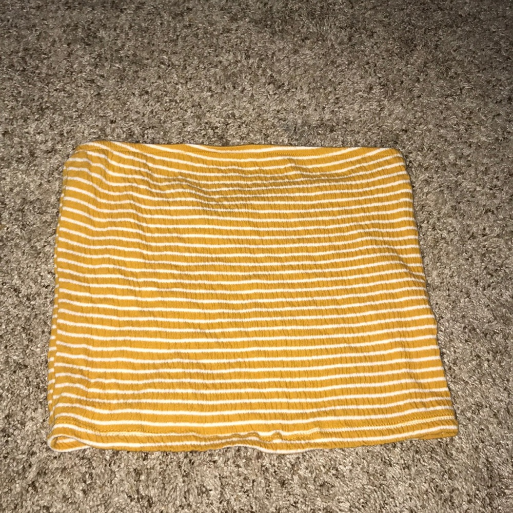 Striped tube top from American Eagle XS